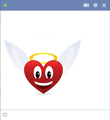 226x247 Angel Heart Symbols Emoticons