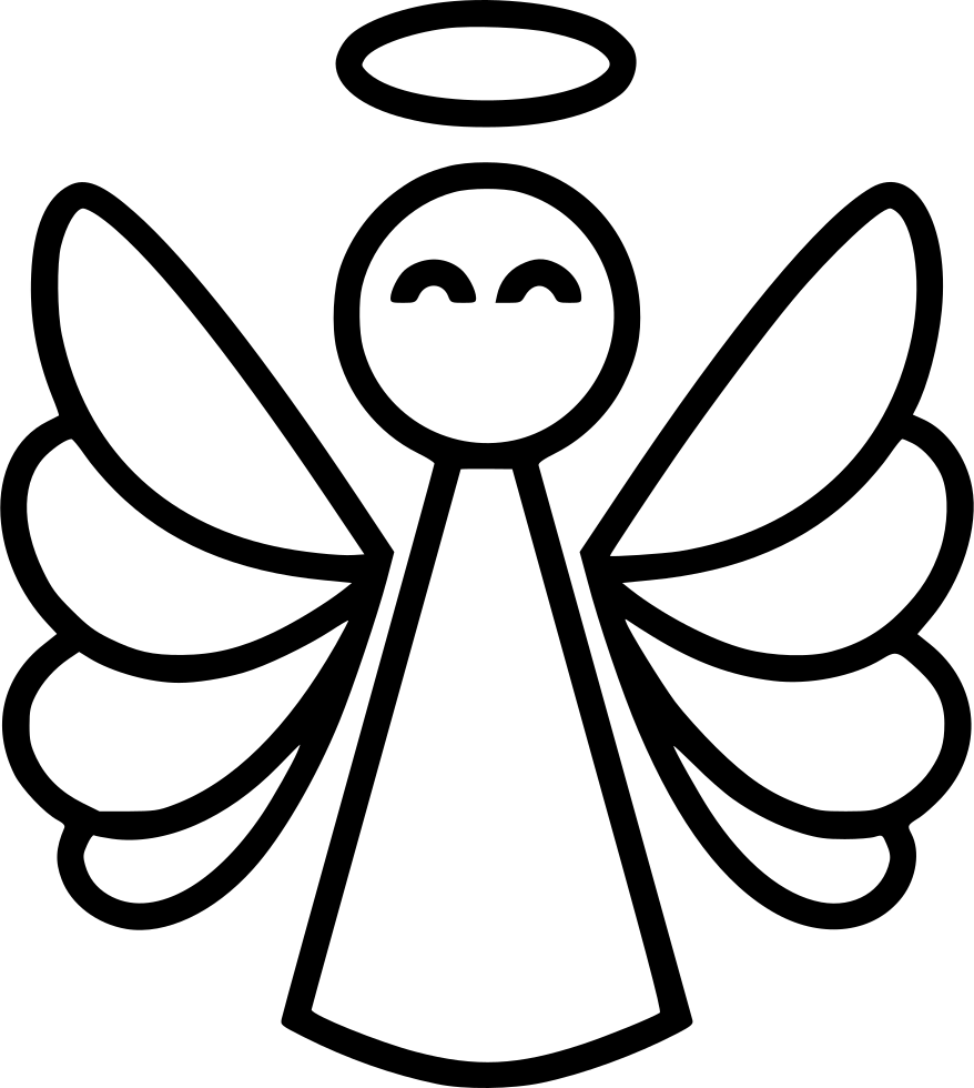 878x980 Angel Png Icon Free Download