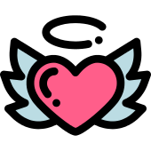 170x170 Heart Angel Png Icon