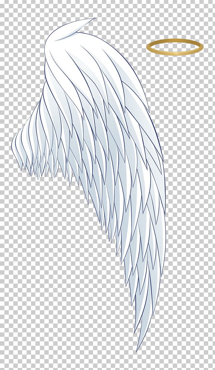 728x1250 Angel Aureola Wing Icon Png, Clipart, Angel, Angel Wings, Angle
