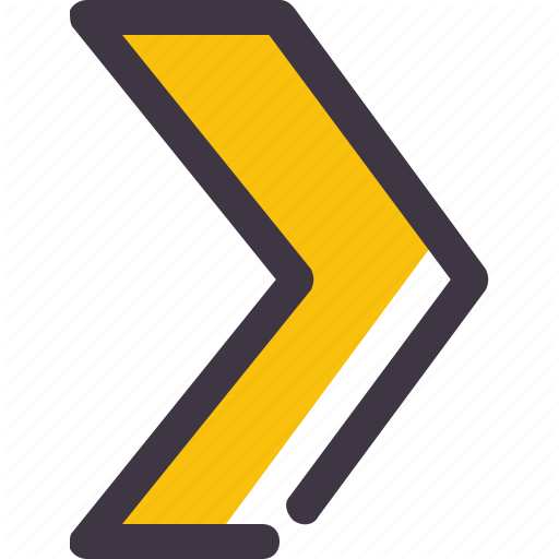 512x512 Angle, Arrow, Chevron, Right Icon