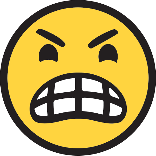 512x512 Angry Face Emoji For Facebook, Email Sms Id