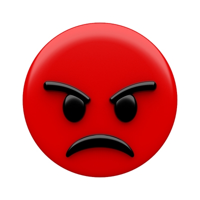 Angry Face Emoticon At Vectorified.com 