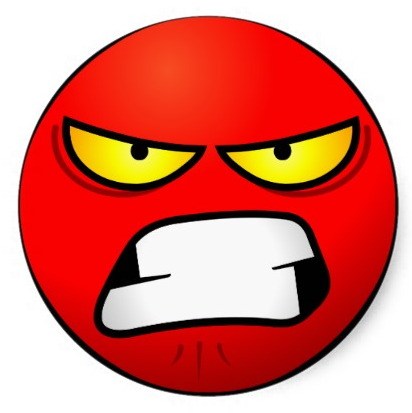 Angry Face Emoticon at Vectorified.com | Collection of Angry Face ...