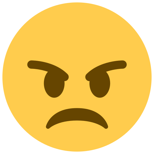512x512 Angry Face Emoji Meaning With Pictures From A To Z