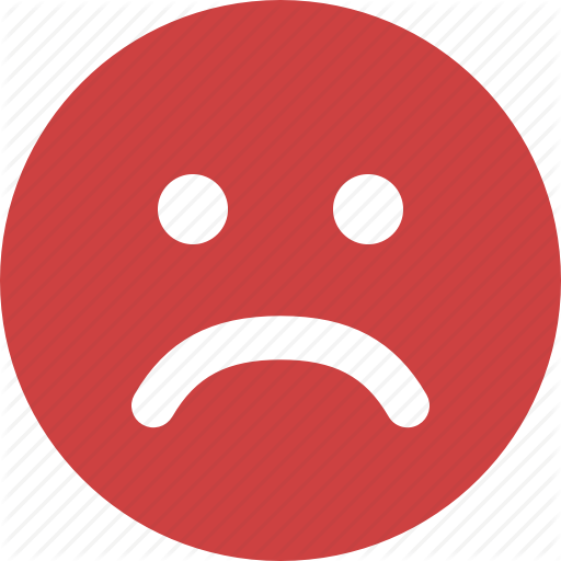 512x512 Angry, Face, Mad, Moody, Red, Sad, Unhappy Icon