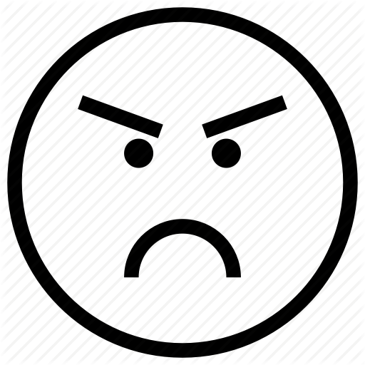 512x512 Angry, Avatar, Emoticon, Face, Mad Icon