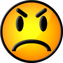 256x256 Angry Icon