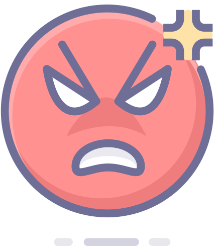 444x489 Anger, Angry, Emoji, Emoticon, Face, Smiley Icon Free Of Emotion