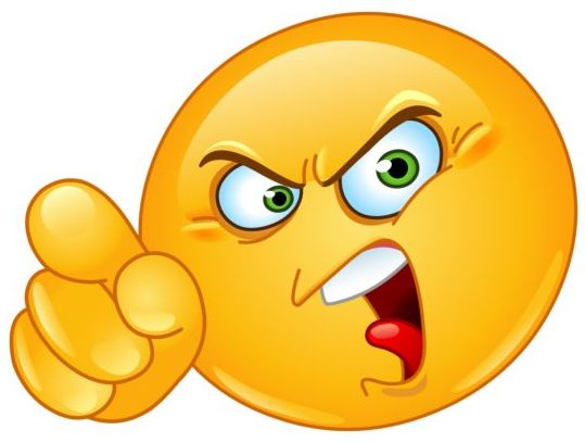 539x407 Angry Accusations Emoticon Icon Free Download