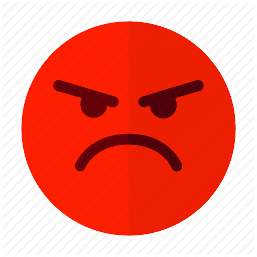 512x512 Angry, Emoticon, Mad Icon