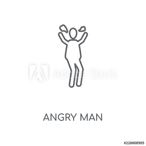 500x500 Angry Man Icon