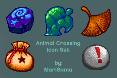 381x254 Animal Crossing Icons