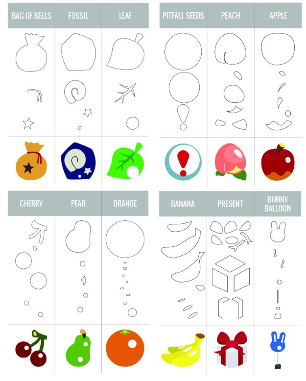 Happy Home Crafts Free Animal Crossing Stencils 625x778 Happy Home Crafts Free Animal Crossing Stencils