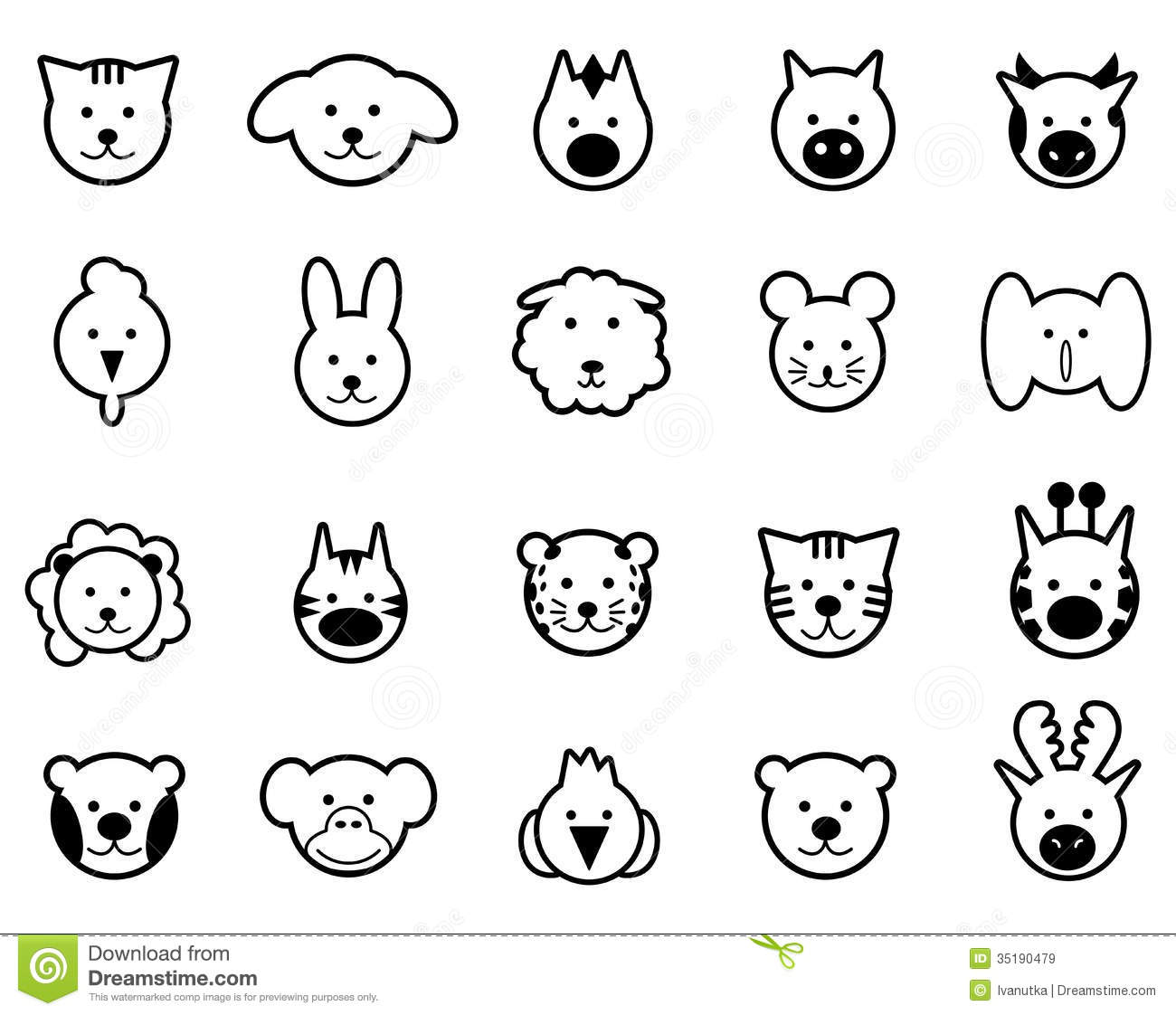 1300x1122 Free Animated Animal Icons Images