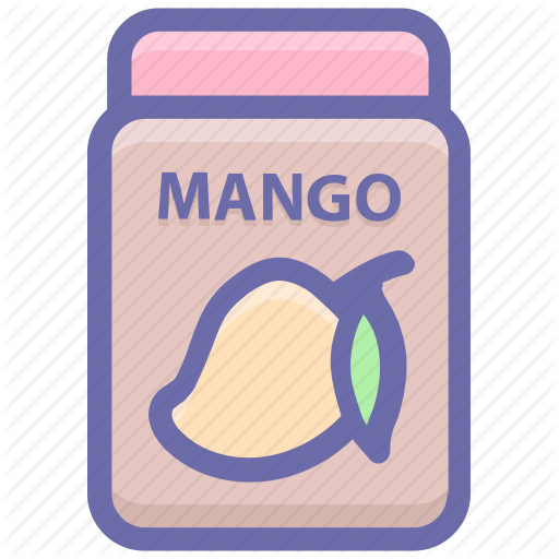 512x512 Breakfast, Food, Jam, Jar, Jar Of Jam, Mango Flavor, Mango Jam Icon