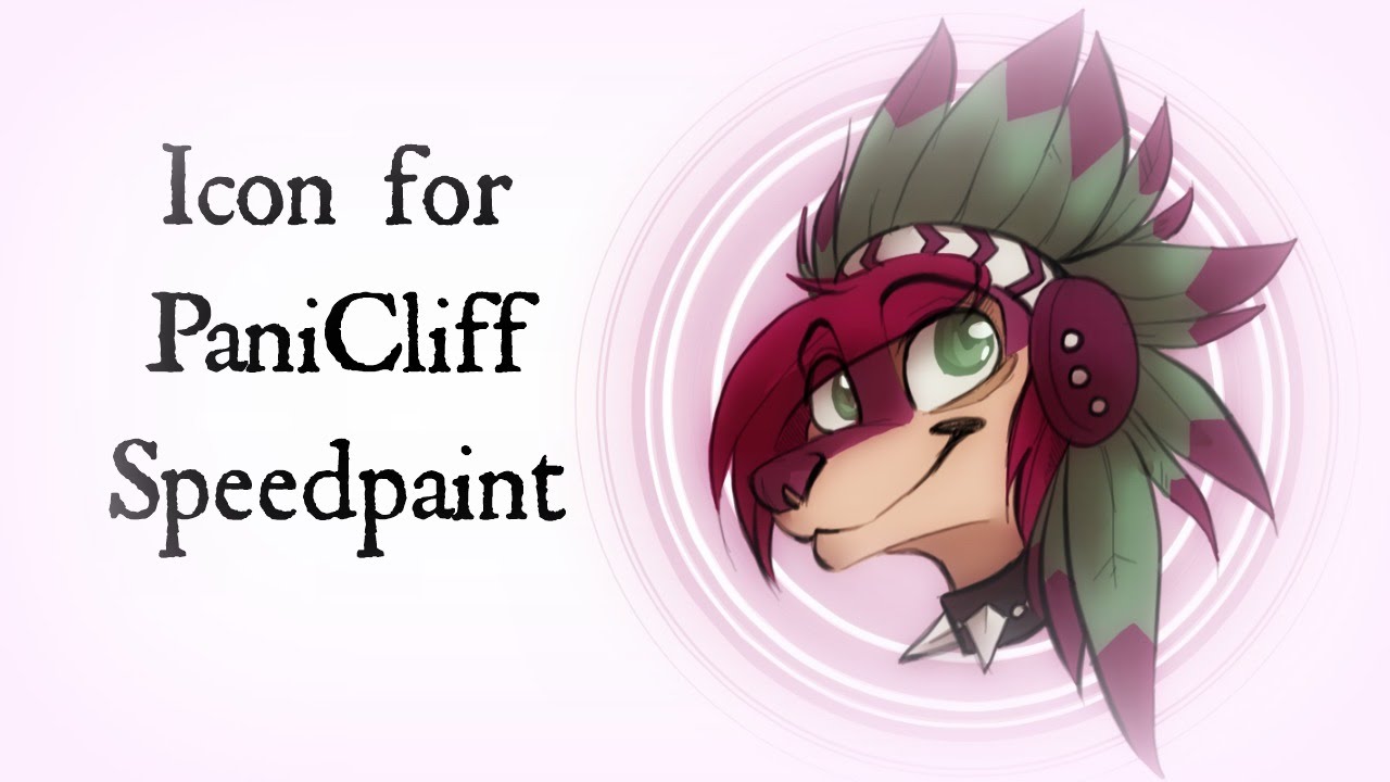 1280x720 Icon Speedpaint For Panicliff