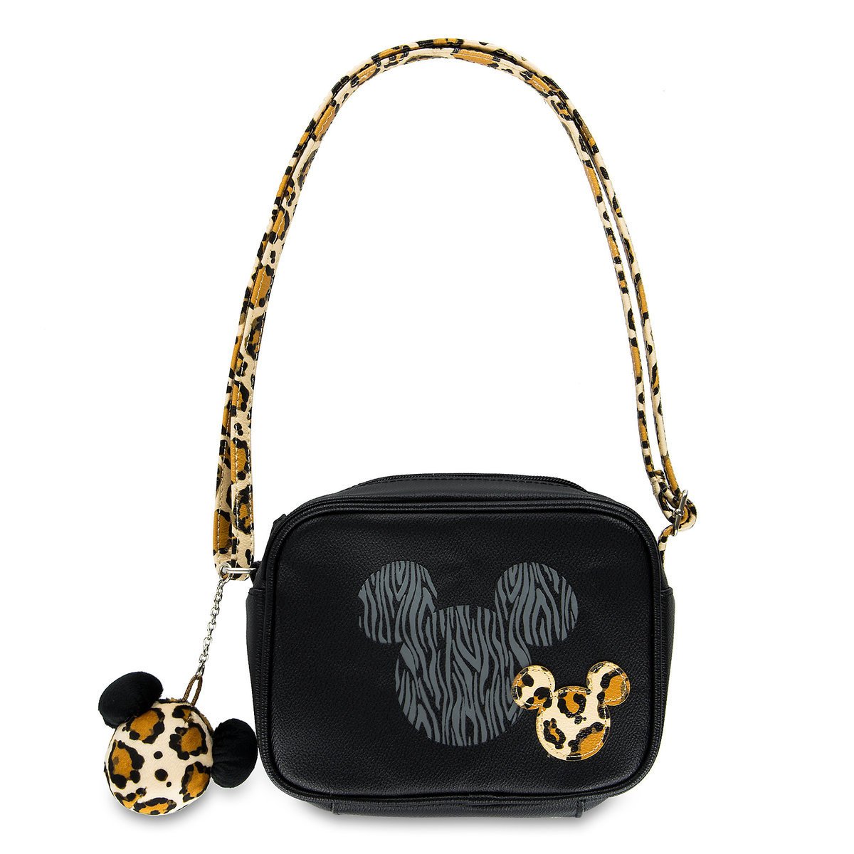 1200x1200 Disney Parks Animal Kingdom Mickey Icon Animal Print Crossbody Bag