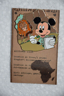 267x400 Mickey Icon Pin African Animal Kingdom Pattern Disney Pin