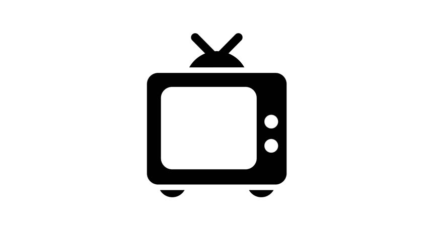 852x480 Media Television And Telecommunication Business Animated Icons