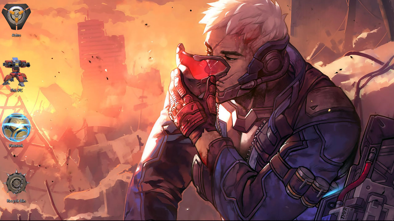 1280x720 Overwatch Heroes Theme For Windows