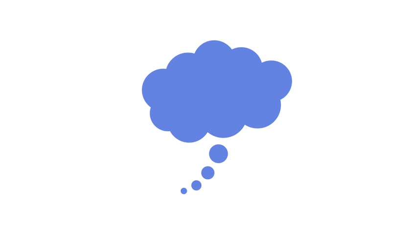 852x480 Bubble Moving Slow Animated Icon Concept