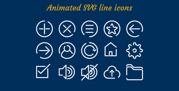 590x300 Animated Line Icons Code Script Animated Icons