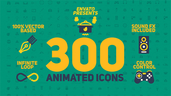 590x332 Animated Icons Pack