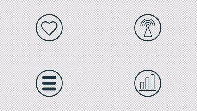 640x360 Business Icons