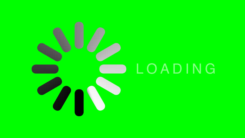 852x480 A Computer Loading Icon That Stock Footage Video