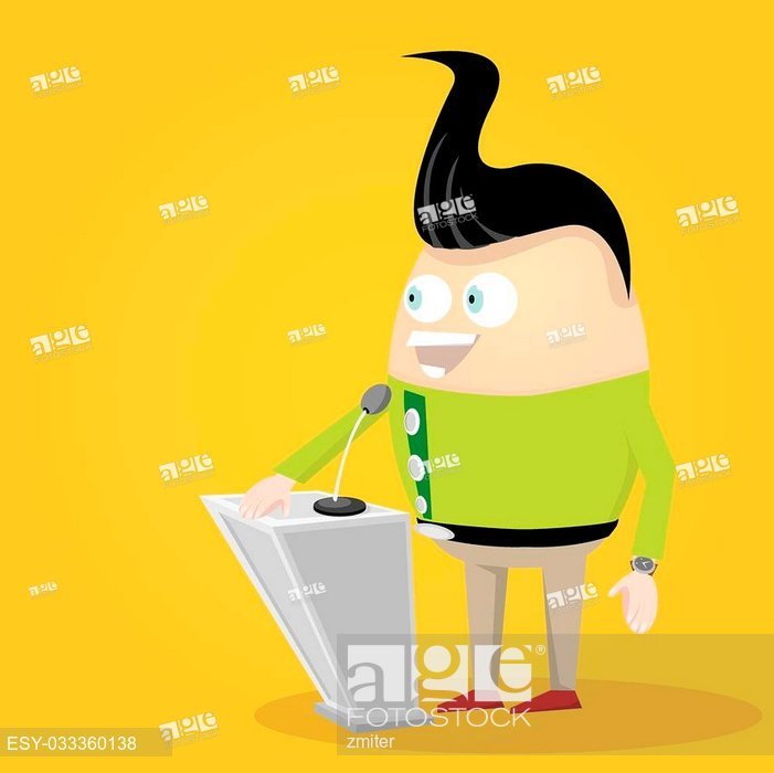 Speaker Icon Orator Speaking From Tribune Illustration, Stock 701x700 Speaker Icon Orator Speaking From Tribune Illustration, Stock
