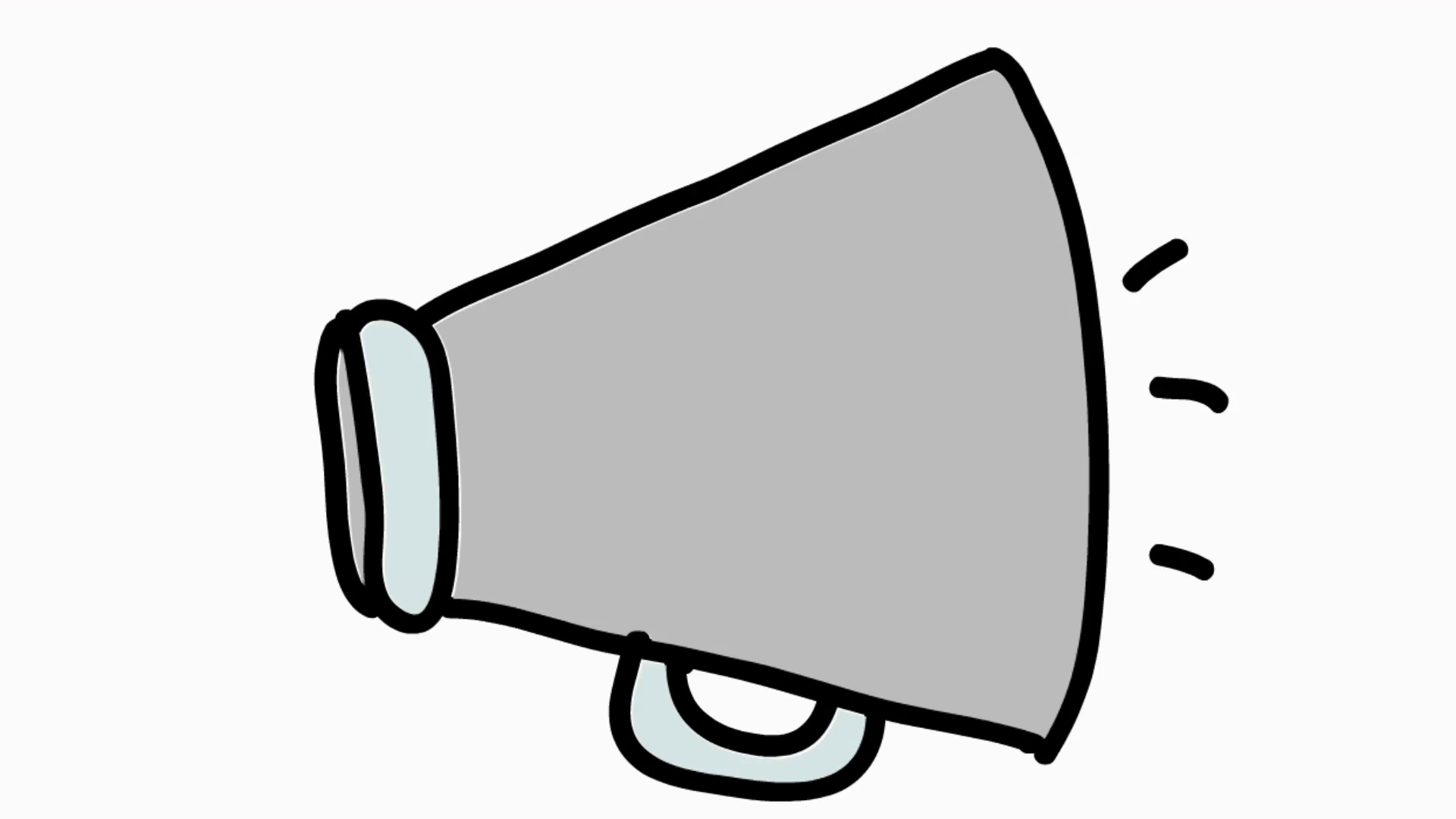 1920x1080 Speaker Cartoon Illustration Hand Drawn Animation Transparent