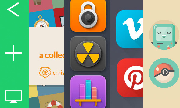 590x357 Animated Tutorial + Free Icon Round Up