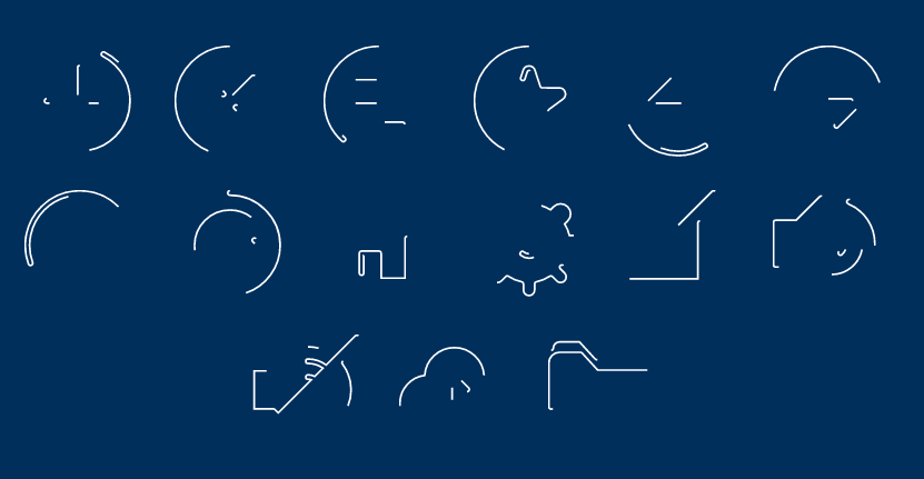831x431 Animated Line Icons