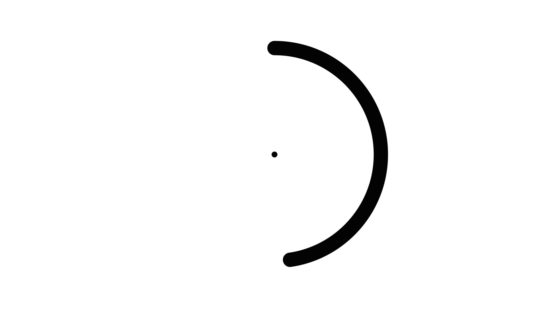 1920x1080 Stopwatch Animated Icon Clock With Moving Arrows Animation