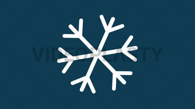 640x360 Snowflake Icon
