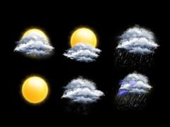 240x180 Weather Icons Animated Stock Footage Videos