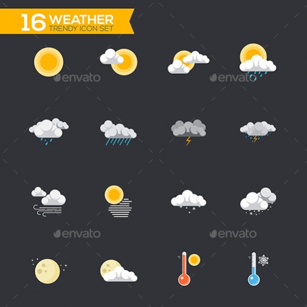 599x599 Weather Icons