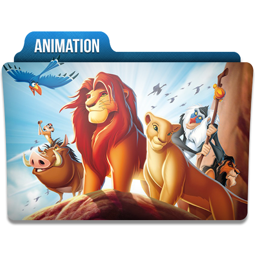 512x512 Animation Icon Movie Genres Folder Iconset Limav
