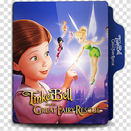 512x512 Animation Folder Icon, Tinker Bell And The Great Fairy Rescue