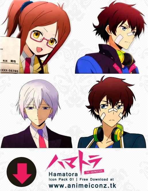 516x663 Hamatora The Animation Desktop Folder Icon