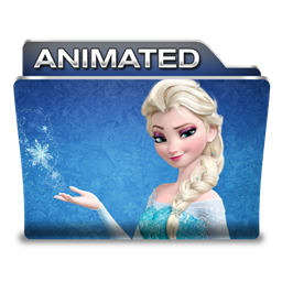 256x256 Animated Icon Free Movie Folder Iconset Designbolts
