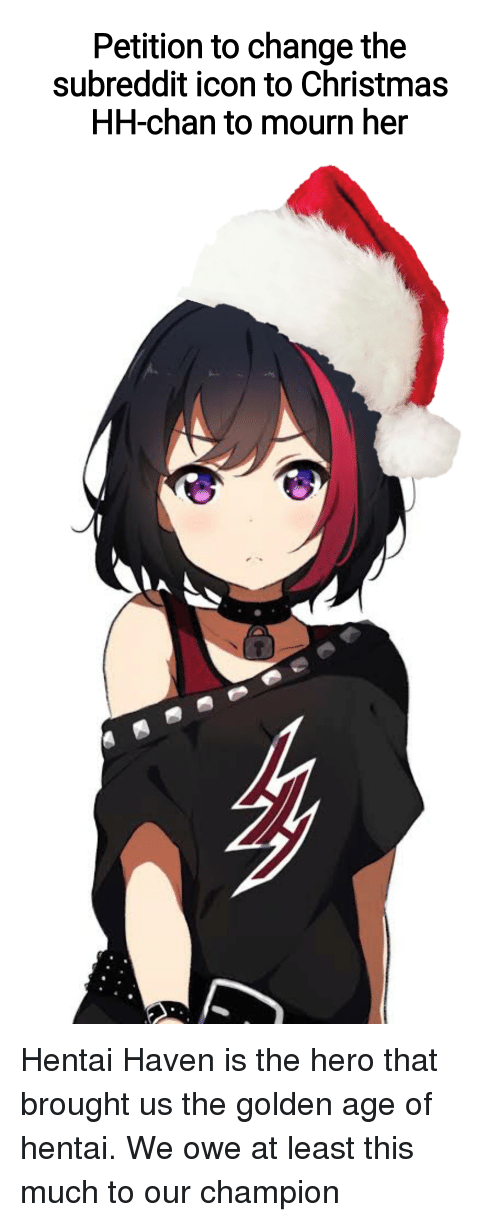 Petition To Change The Subreddit Icon To Christmas Hh Chan 500x1222 Petition To Change The Subreddit Icon To Christmas Hh Chan
