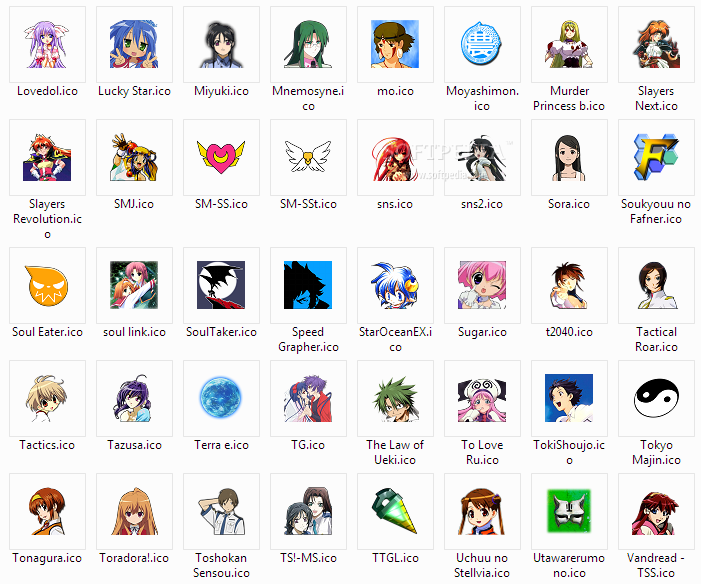 cool anime windows icon