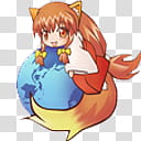 128x128 Firefox Tan Icon V Update, Firefox Tan Icon Brown Haired Female