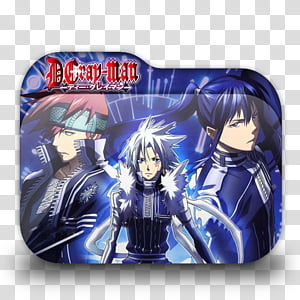300x300 Top Anime Folder Icon, D Gray Man Folder Transparent Backgroun