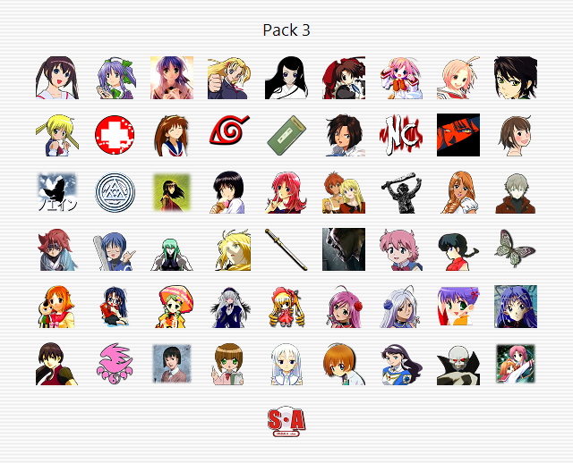 640x518 Anime Icons Pack