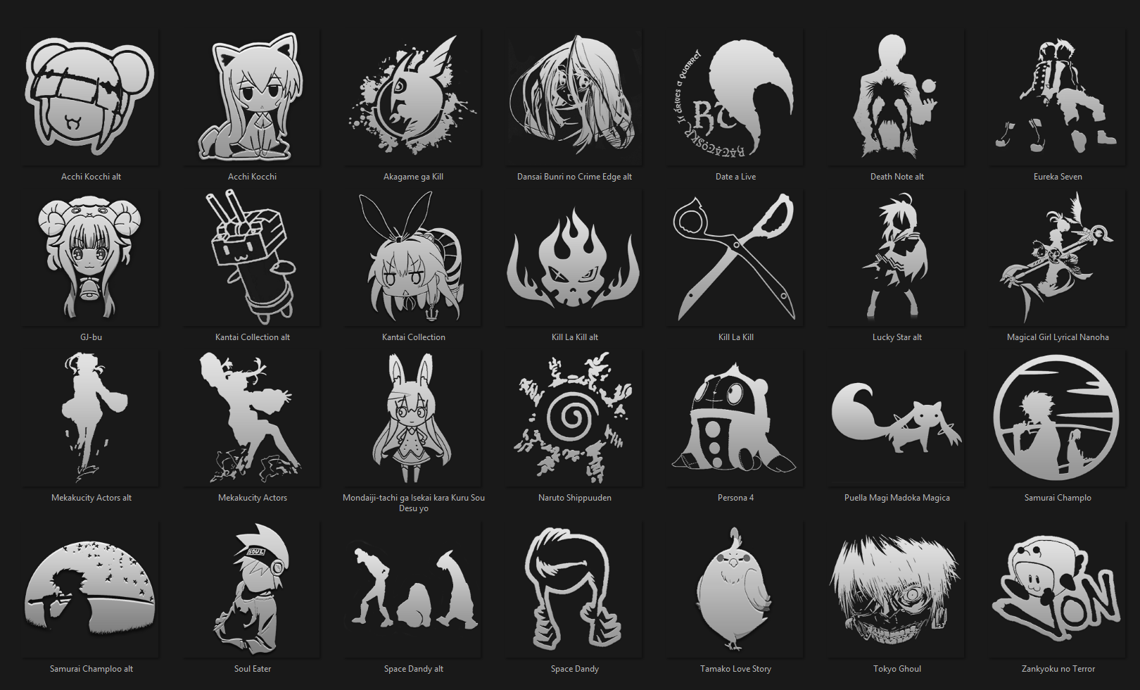 1620x980 Even More Token Anime Icons