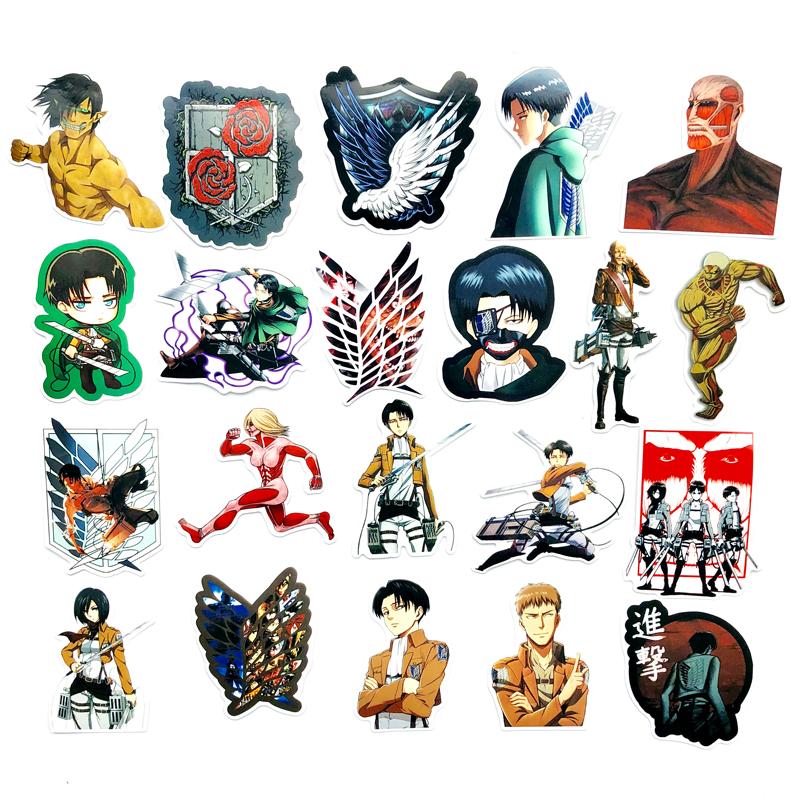 800x800 Japan Attack On Titan Sticker Anime Icon Animal Stickers