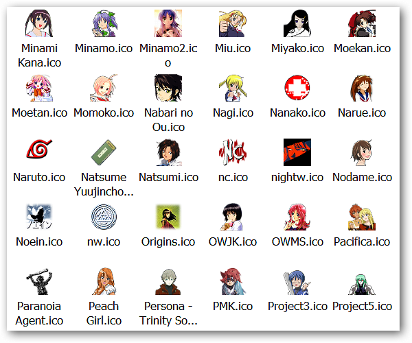 600x500 Anime Desktop Icons Images